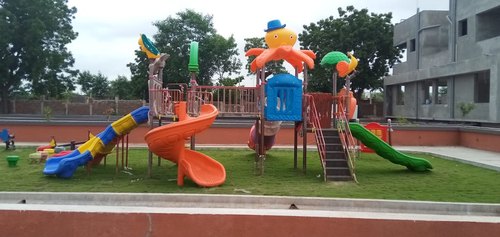 Playground Slides In Munger